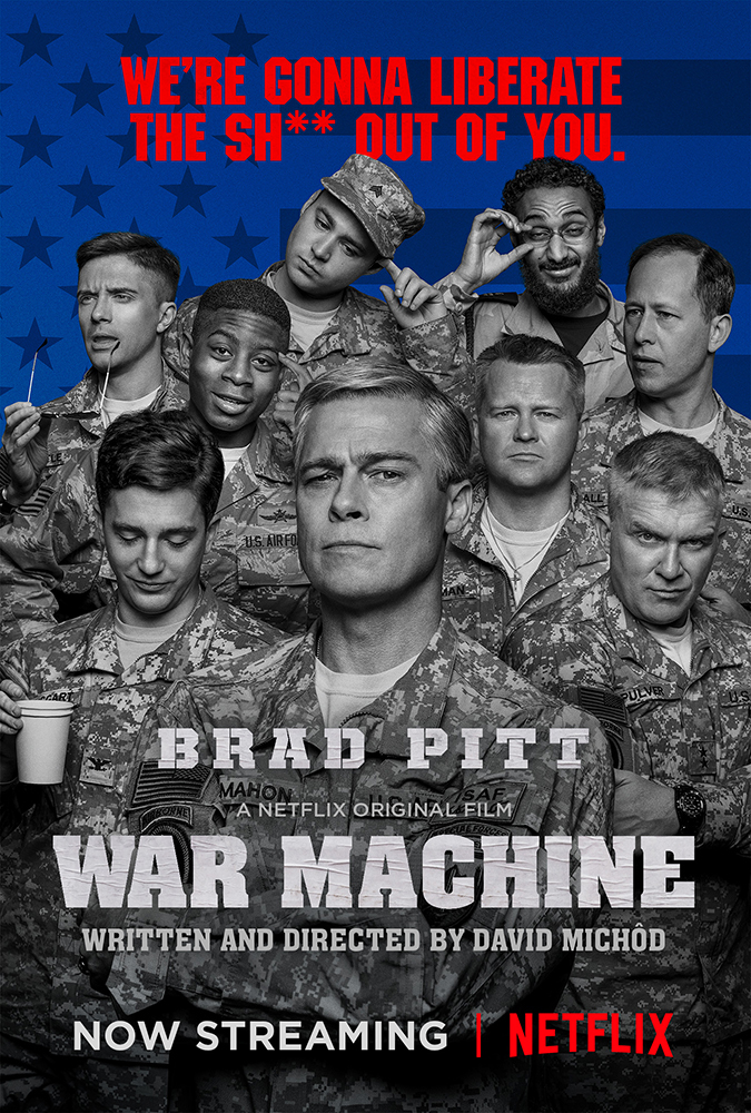 دانلود فیلم ماشین جنگ War Machine 2017 با دوبله فارسی